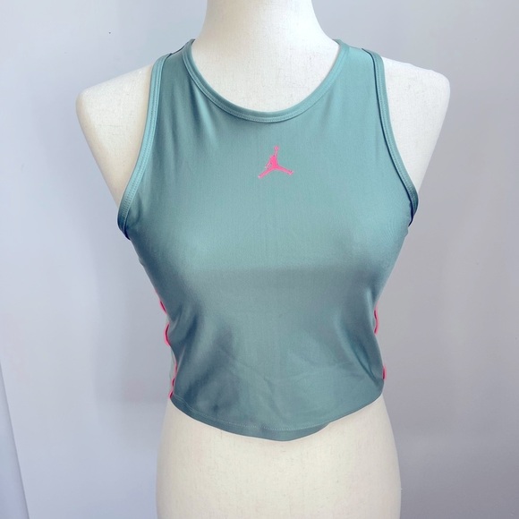 NWOT Nike Air Jordan Essential Crop Sports Bra Tank Top Women's Size S - Picture 4 of 7